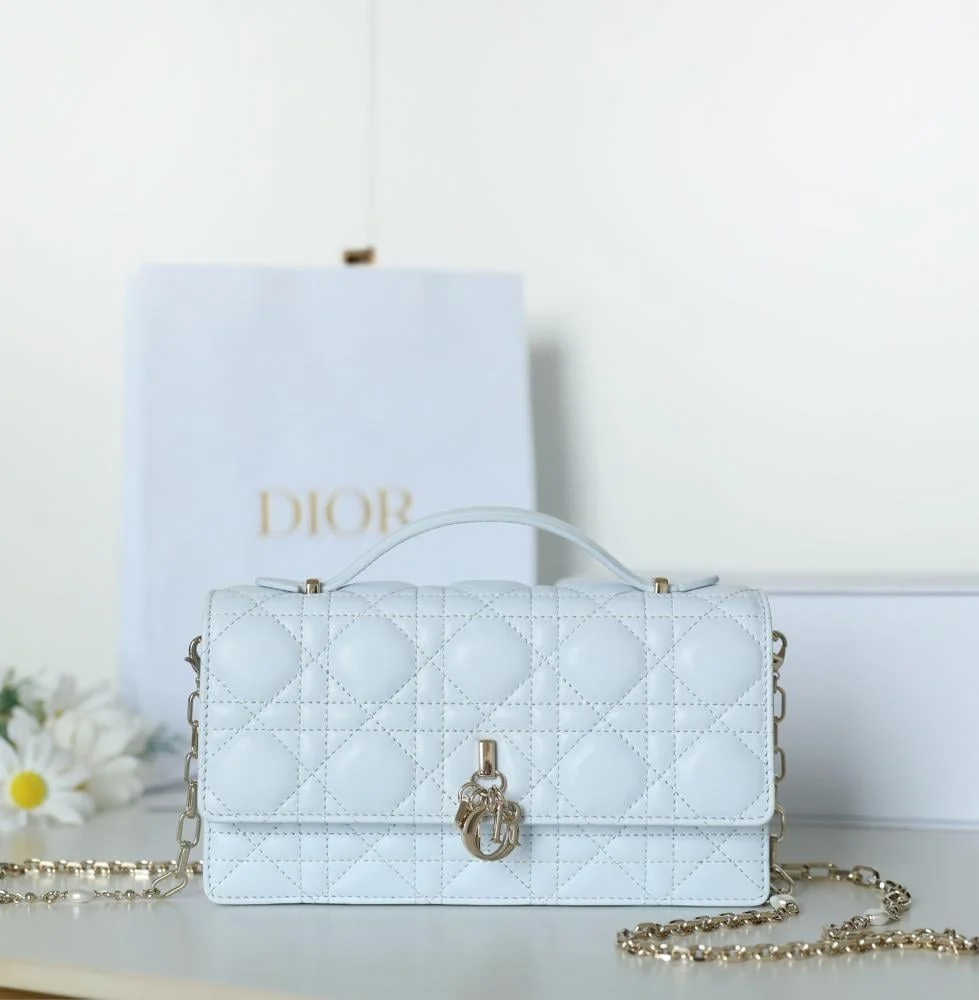 D Mini Genuine Leather Crossbody Bag
