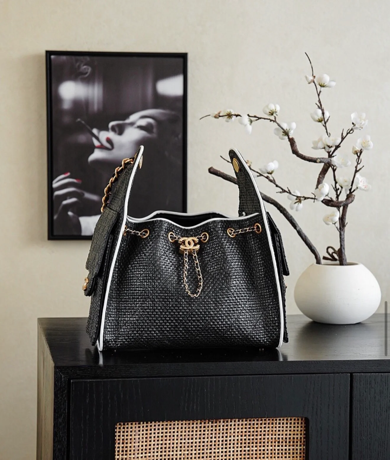 CC Hobo Bag - Premium Real Leather Spacious Tote