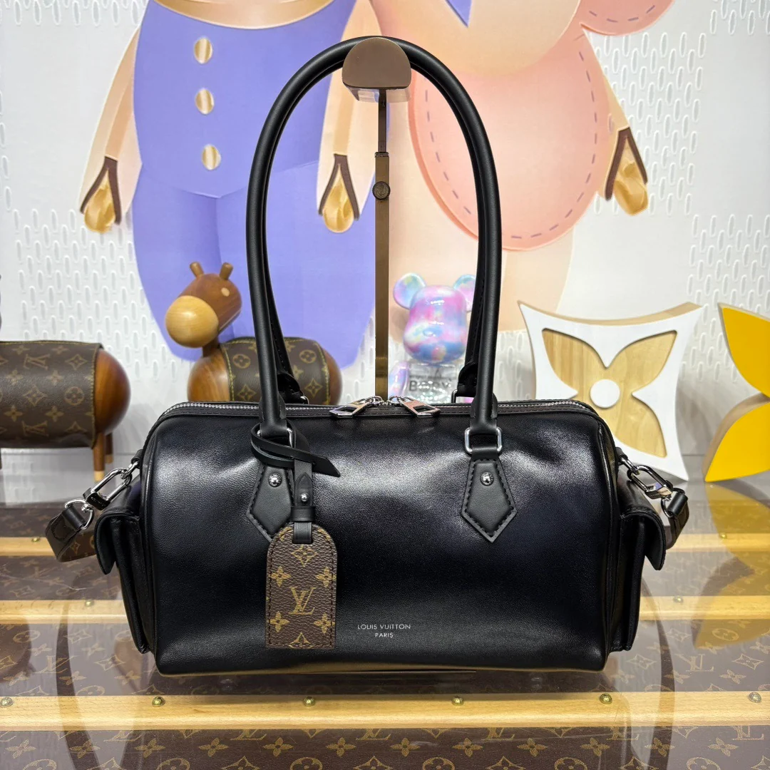 Speedy Cargo Leather Handbag - 28cm x 17cm x 12cm