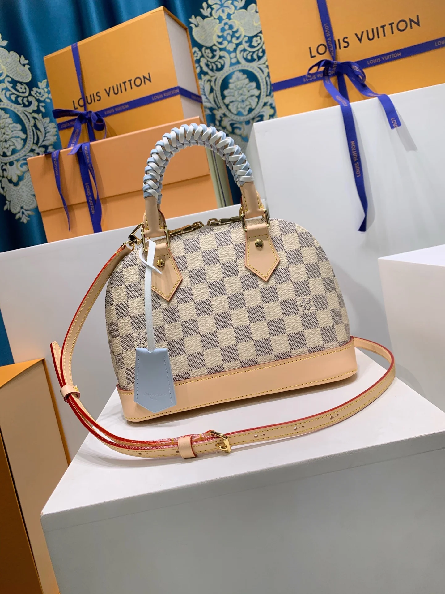 Alma BB Leather Crossbody Bag