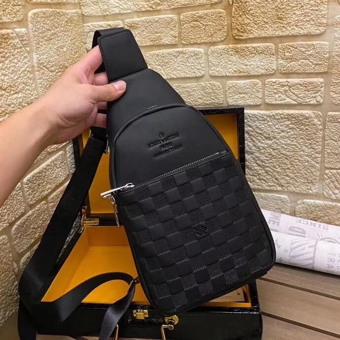 Louis Vuitton Shoulder Sling Bag - Classic Monogram Canvas, Adjustable Strap